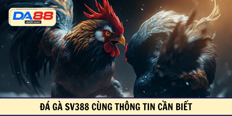 Đá Gà SV388 – Xem Ngay Các Trận Đấu Kinh Điển Nhất Châu Á – DA88🎖 Trang Đích Đăng KÝ DA88.COM 🏆 Lĩnh Tiền Về Túi Riêng - Si88